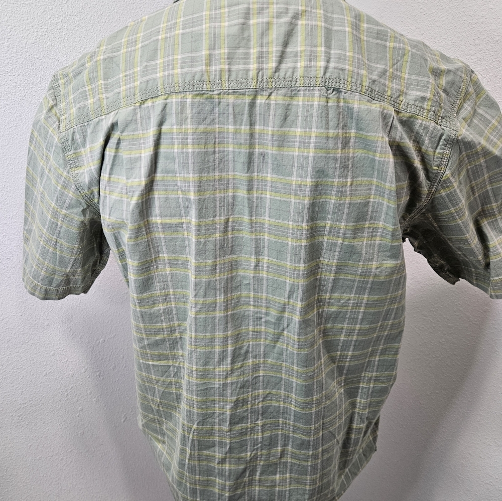 Carhartt Rugged Flex men's button short-sleeve medium - Picture 5 of 7